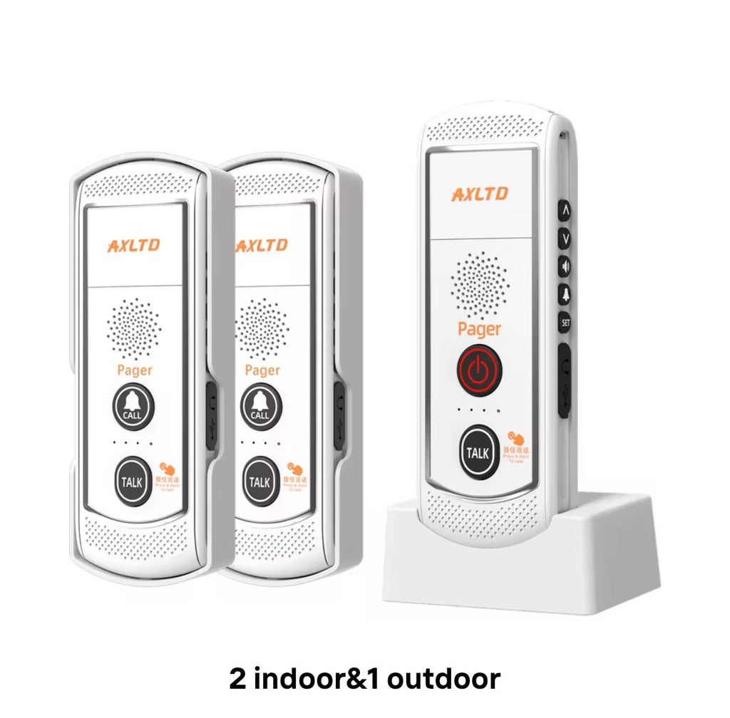 voice calling bell one by two