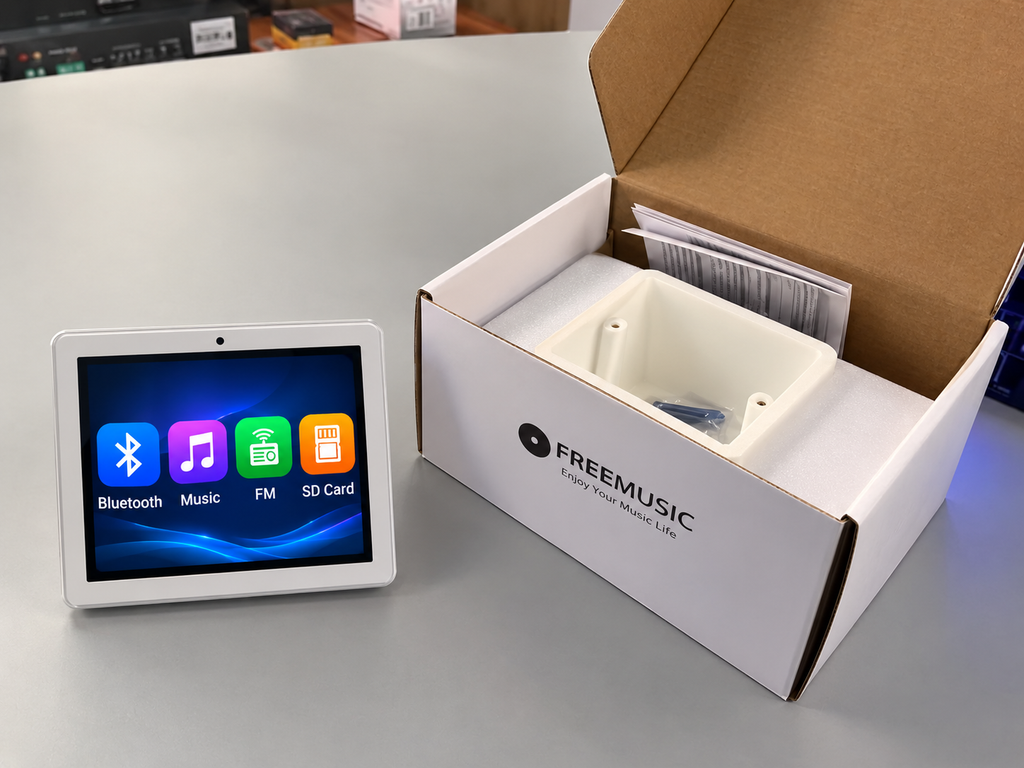 smart Bluetooth wall amplifier