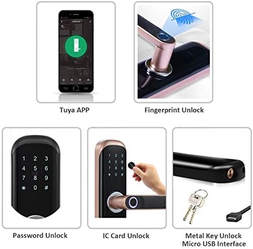 EYE VISION Smart WiFi Biometric Door Lock