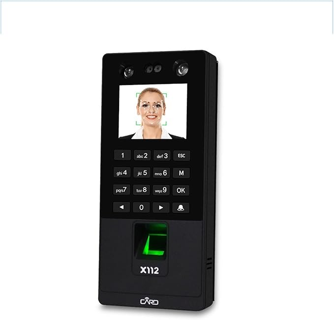 Electronic Equipment Biometric Facial Access Control Keypad System Fingerprint Time Attendance Machine