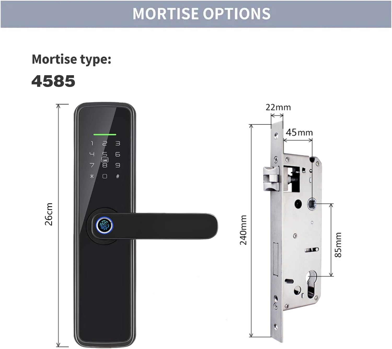 Smart Lock, TT Lock WiFi Version - UAE