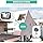 Babies Video Monitor, Wireless Video Color Baby Monito, 2-Way Audio Talk, Temperature Sensor