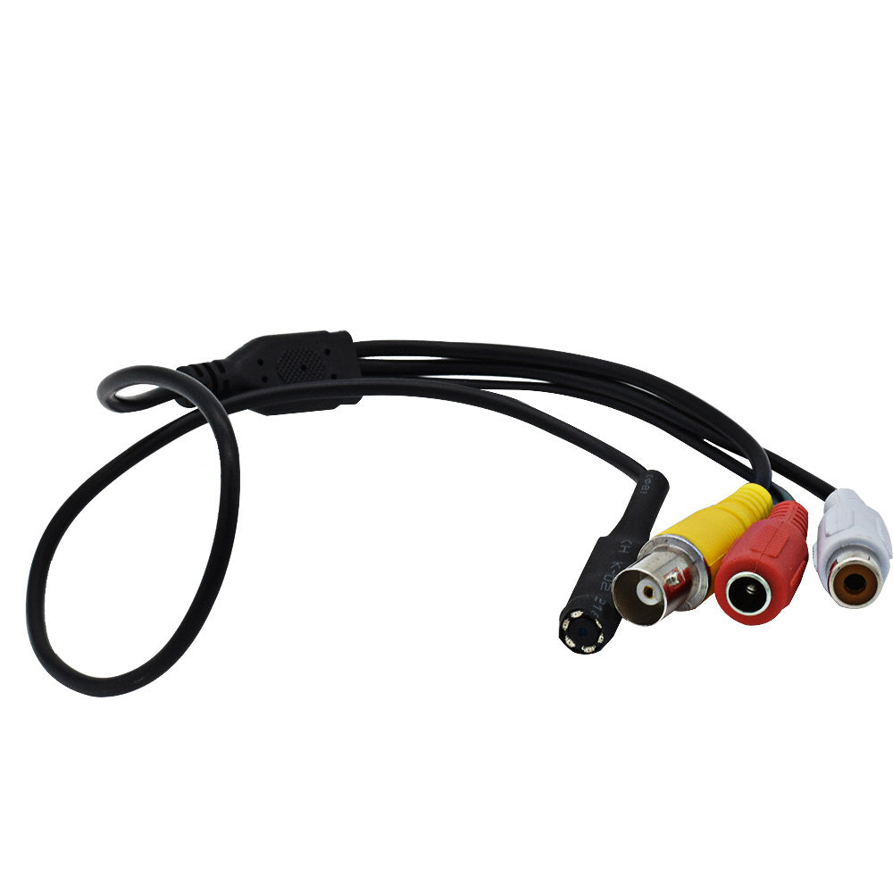 Cctv Hd Mini Spy Pinhole Security Camera 90degree 1000tvl 6PCS Infrared IR Leds