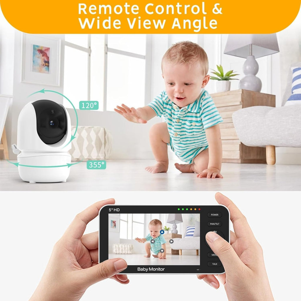 INGUNAR Video Baby Monitor with Camera and Audio