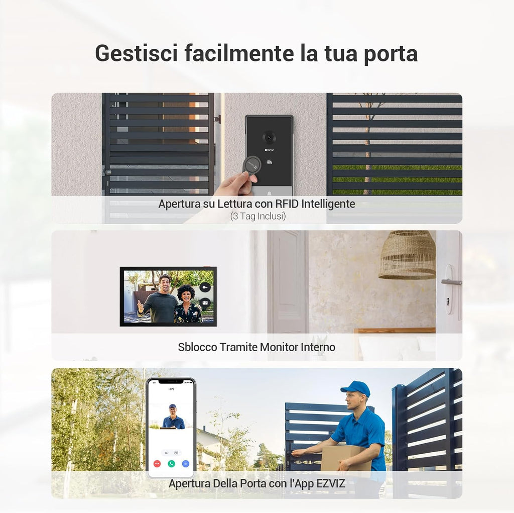 EZVIZ CP7 Intercom for Home with Color Touch Screen