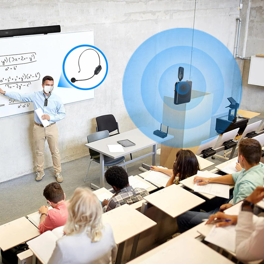 2.4G Dual Wireless Microphone Headset