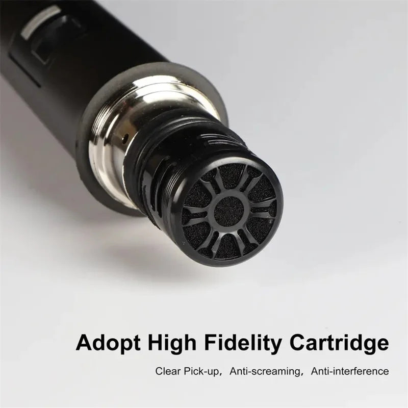 Dual Dynamic Mic Handheld UHF Wireless Microphone