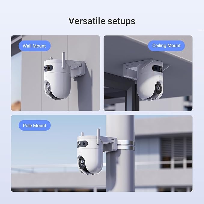 EZVIZ 3K Dual Lens Camera - H9c 3K