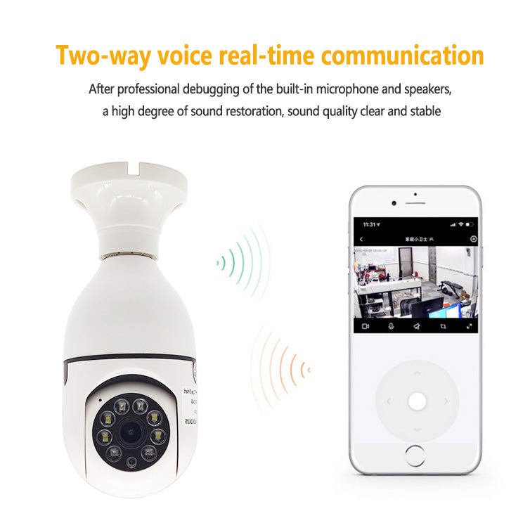 EYE VISION Indoor Wifi E27 Light Bulb 2MP CCTV