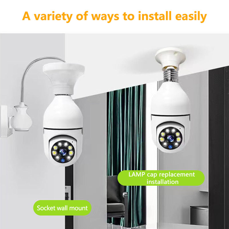 EYE VISION Indoor Wifi E27 Light Bulb 2MP CCTV