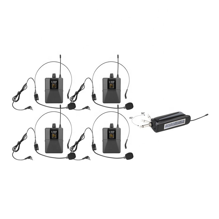 RIY-PRO-15 4 Channel Wireless Microphone