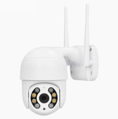 Outdoor Dual-Light Security Camera PTZ Tilt Zoom