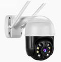 Outdoor Dual-Light Security Camera PTZ Tilt Zoom
