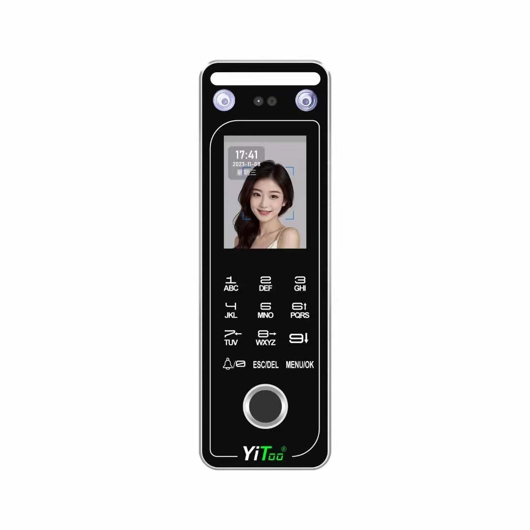 Electronic Equipment Biometric Facial Access Control Keypad System Fingerprint with time attendance