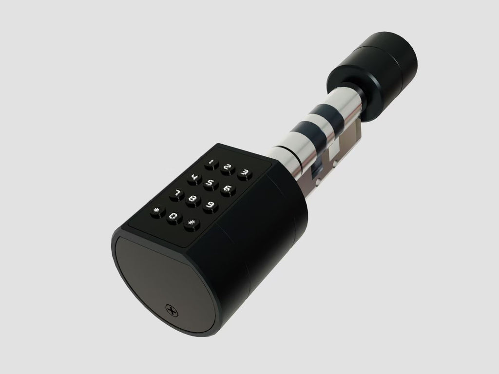 Tuya Smart Keyless Password Unlock Smart Lock Digital Cylinder Lock for Home Hotel Apartment