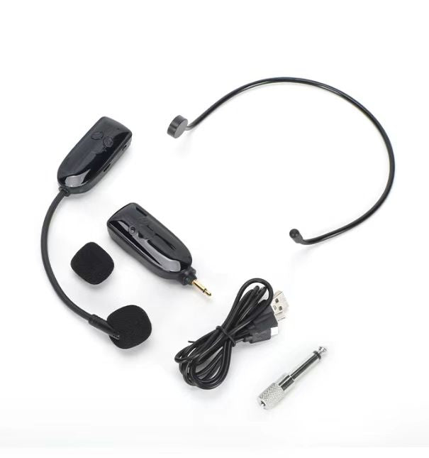 2.4G Dual Wireless Microphone Headset